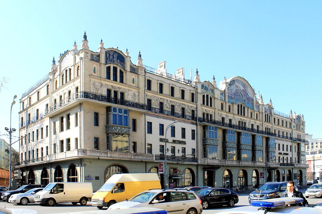 Гостиница "Метрополь", пожалуй, самая известная гостиница Москвы