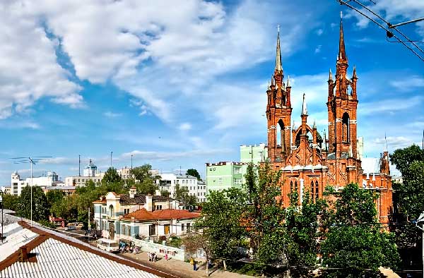 Католический костел в Самаре Католический костел в Самаре