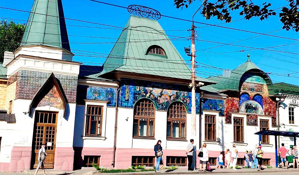 В доме, построенном Шехтелем в Таганроге, размещен музей градостроительства и быта