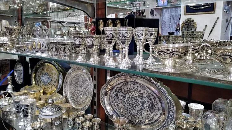 Дагестанские сувениры из кубачинского серебра