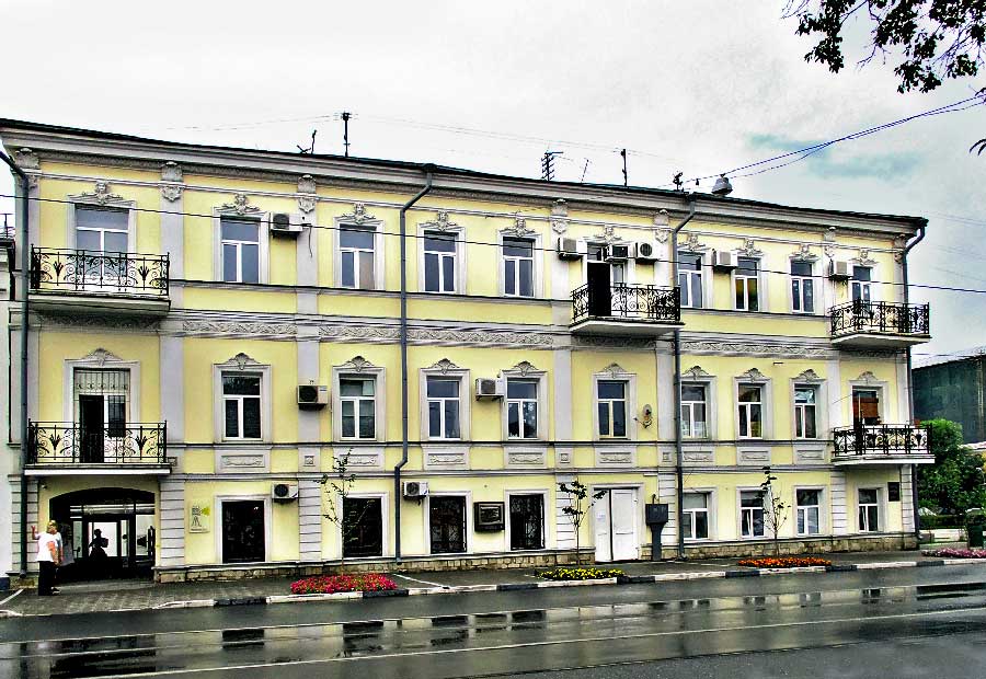 Дом, в котором находится Музей Э.Рязанова в Самаре
