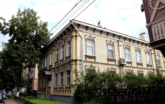 Старинная застройка улицы Пушкина