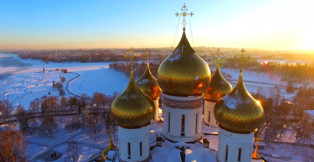 Золото ярославских куполов