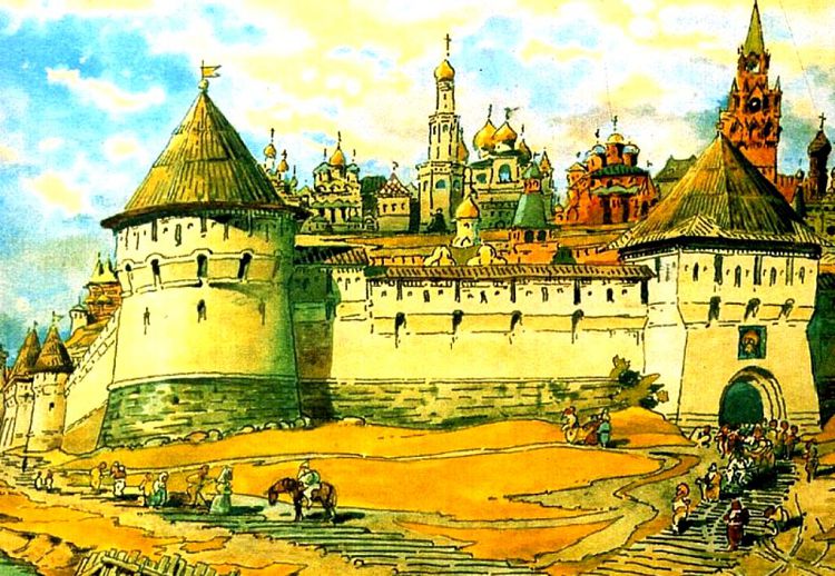 После строительства Китайгородской стены в 16 веке Зарядье стало частью Китай-города
