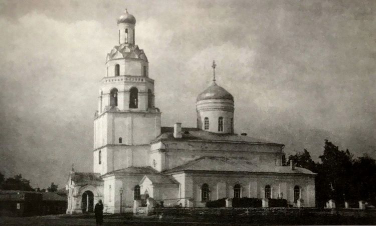 Вид Софийского собора, как и многих других храмов, сохранился только на фотографиях