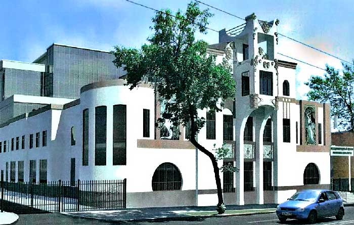 Ресторан "Аквариум" в стиле модерн в Самаре (нач. 20в.)