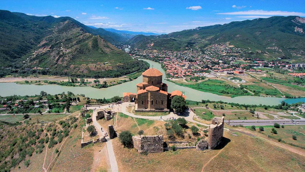 Панорама грузинского Мцхете 
