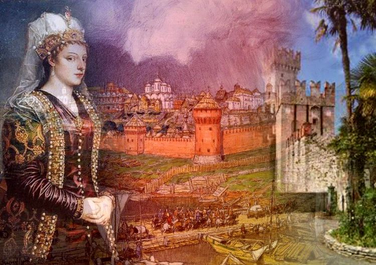 Союз князя Василия Второго с Софья Палеолог явился союзом Руси и Византии