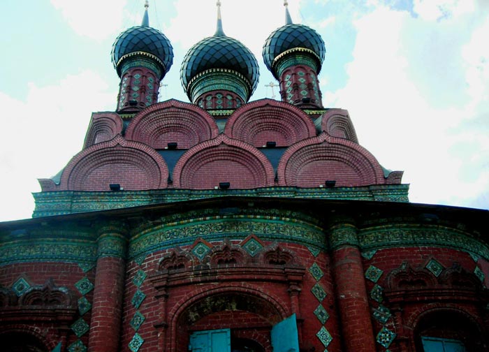 Прекрасная Богоявленская церковь. Фрагмент