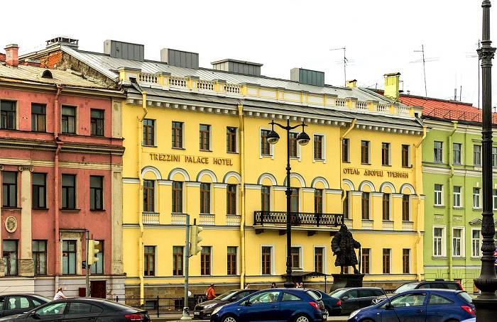 В этом доме архитектор Трезини прожил последние годы своей жизни