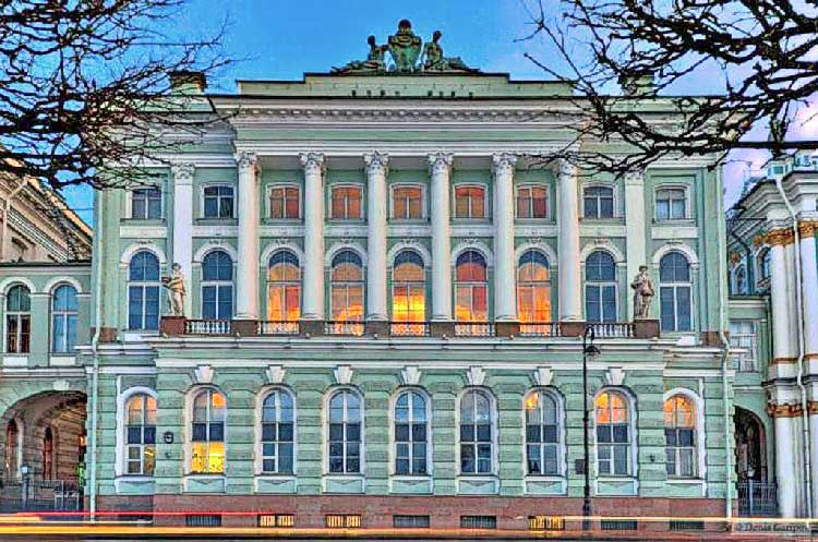 Северный павильон Малого Эрмитажа