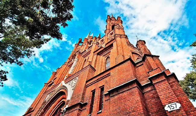 Достопримечательность Самары - Католический костел