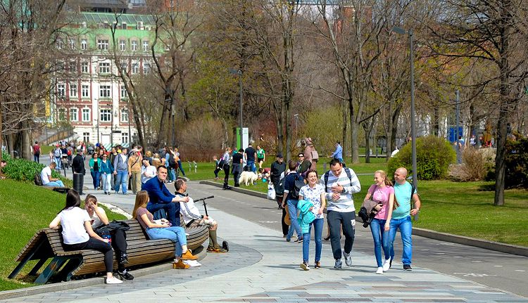 В солнечные майские дни температура может подниматься выше 20 градусов