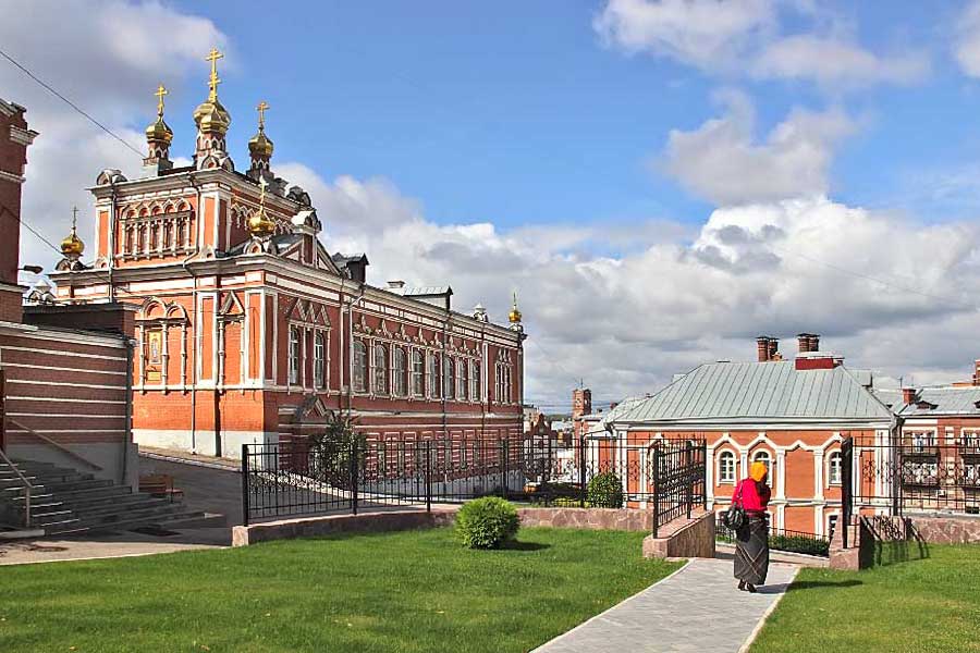 Современная территория Иверского монастыря в Самаре